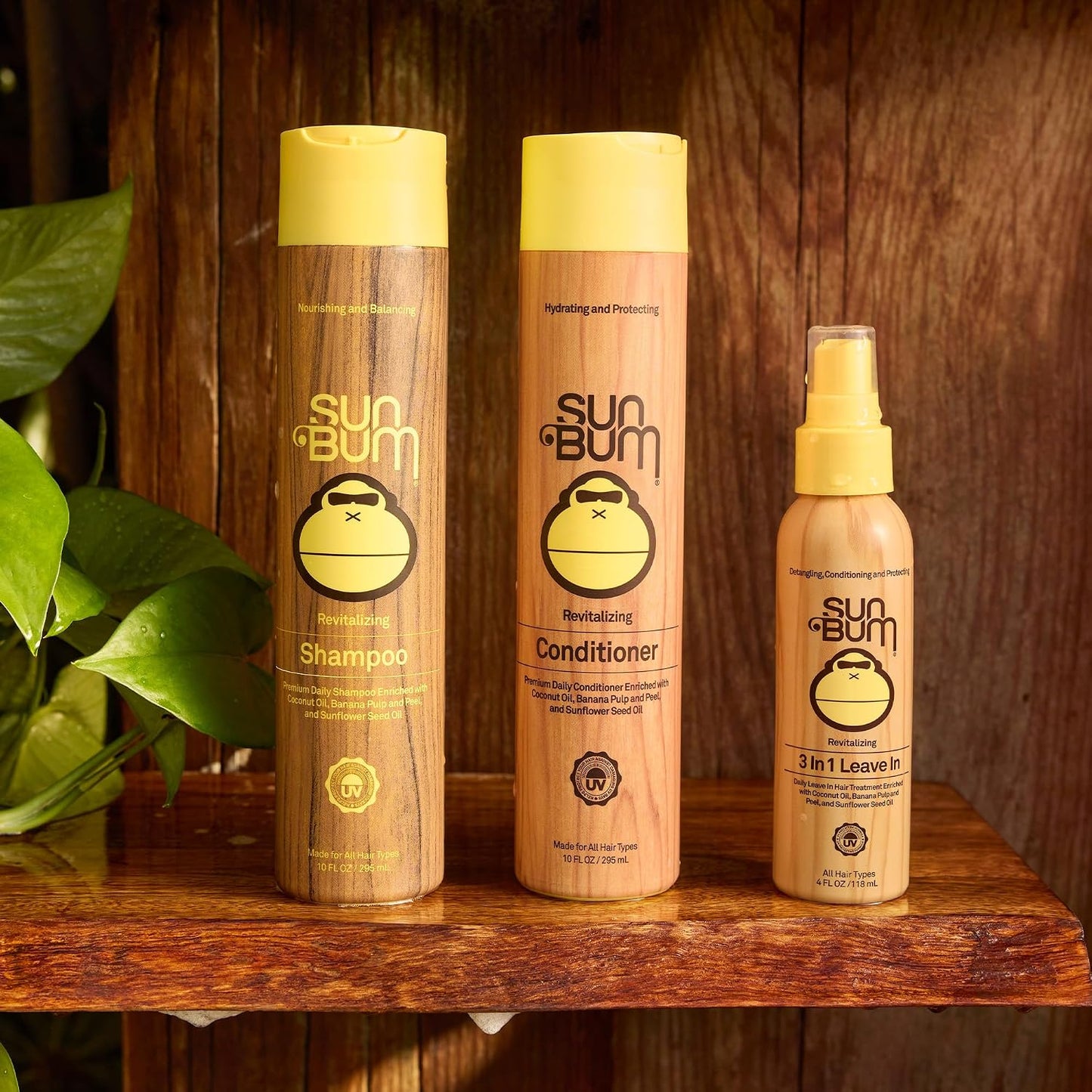 Revitalizing Conditioner - Hydrating and Nourishing Hair - Smoothes and Strengthens - UV Protecting - Vegan - Made without Parabens - 10 Oz