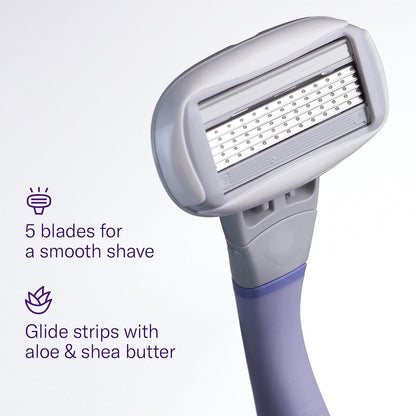 Women'S Original Razor Blade Refill Cartridges for Women - 10 Count - 5-Blade Shaving Razors for Women