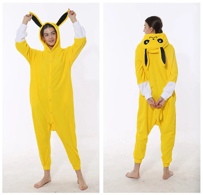 Anime Kigurumis Women Pajamas Onesie Homewear Adult Pajama Suit Jumpsuit Cute Overalls Party Outfit Sleep wear