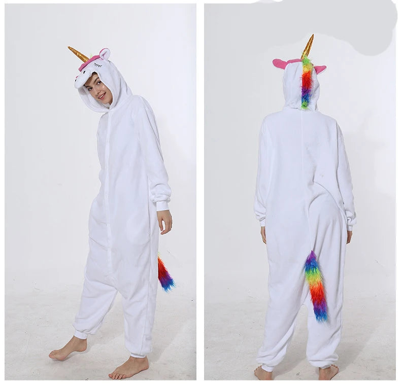 Anime Kigurumis Women Pajamas Onesie Homewear Adult Pajama Suit Jumpsuit Cute Overalls Party Outfit Sleep wear
