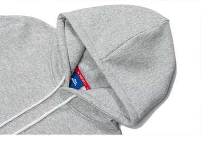 Hip Hop Hoodie Streetwear Sweatshirt 2025 Men Bear Letter Print Harajuku Hoodie Autumn Cotton Fleece Hooded Pullover Sweat Shirt