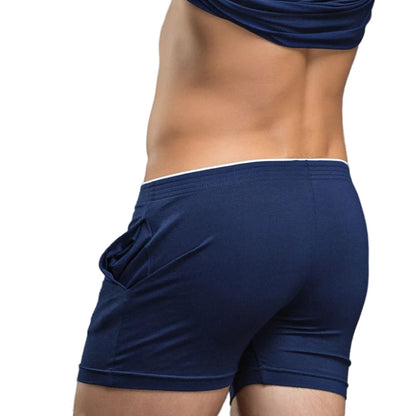 Superbody Breathable Men's Underwear Boxer Shorts Men Pajamas Soft Comfortable Shorts Men Boxers Lounge Sleep Wear