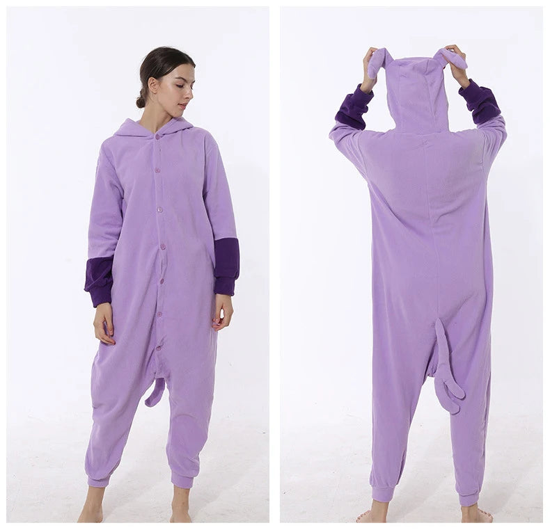 Anime Kigurumis Women Pajamas Onesie Homewear Adult Pajama Suit Jumpsuit Cute Overalls Party Outfit Sleep wear