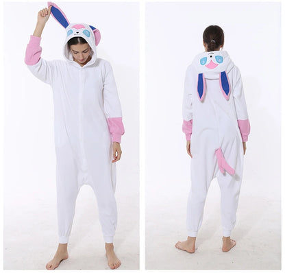 Anime Kigurumis Women Pajamas Onesie Homewear Adult Pajama Suit Jumpsuit Cute Overalls Party Outfit Sleep wear