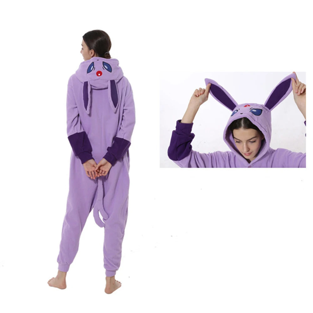 Anime Kigurumis Women Pajamas Onesie Homewear Adult Pajama Suit Jumpsuit Cute Overalls Party Outfit Sleep wear