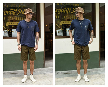SauceZhan OG107 Baker Pants Utility Fatigue Pants US Vietnam ARMY HBT Pants Vintage Mens Shorts Men Army Pants Military Pants