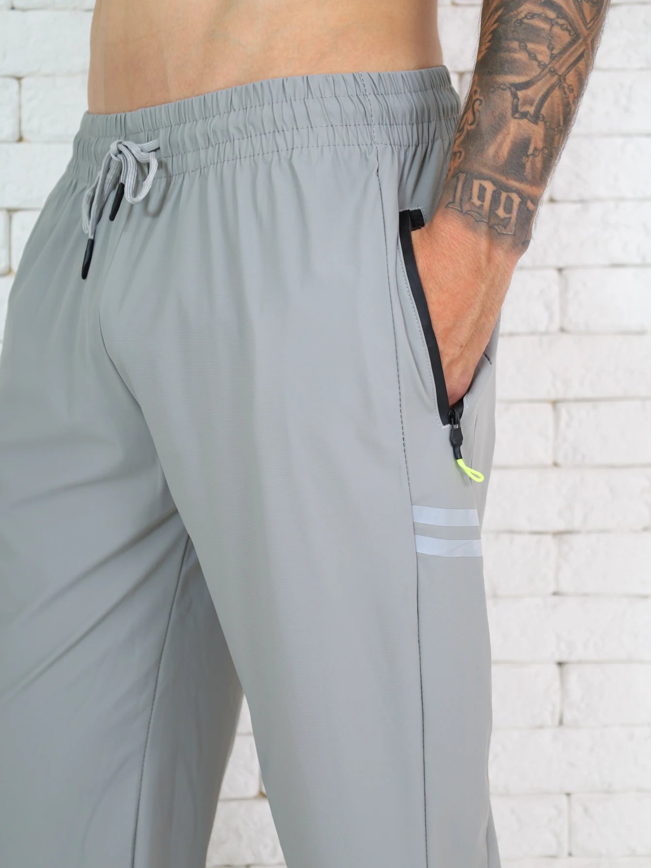 Men's Ice Pants Thin Sports Pants Breathable Pants