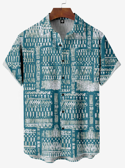 Men's Shirt Short Sleeve Hawaiian Casual Printed Button Shirt Summer Beach Shirt Camping Shirt Short Sleeve Men's Formal Shirt