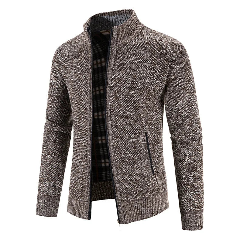Men's Streetwear Casual Knit Men Clothing Sweater Warm Solid Color Spring Pullovers Autumn Fashion Hombre Male Sweat-shirt