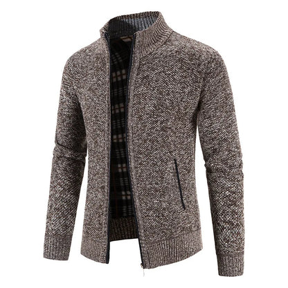 Men's Streetwear Casual Knit Men Clothing Sweater Warm Solid Color Spring Pullovers Autumn Fashion Hombre Male Sweat-shirt