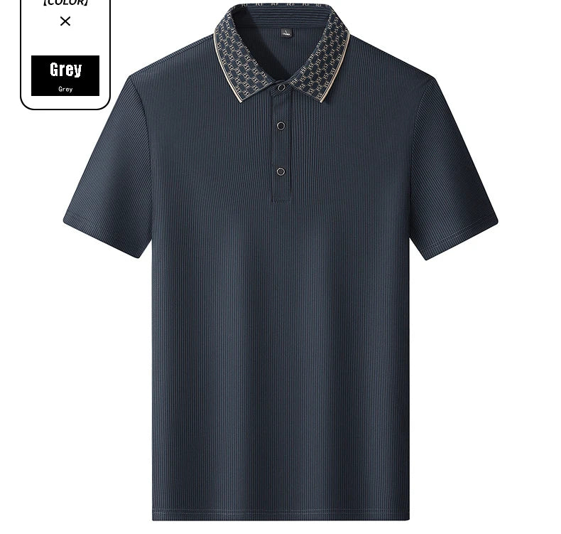 Plus Size 8XL 9XL Polo Shirt Men Summer New High Quality Short-sleeved Gof Polo Shirt Men's Business Casual Polo Shirt Clothing