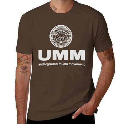 New UMM - Underground Music Movement T-Shirt sweat shirt black t shirt designer t shirt men
