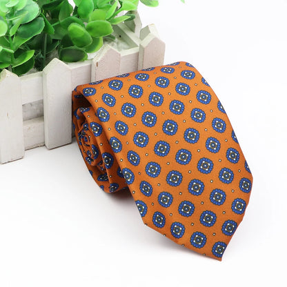 New Fashion Mens Tie Formal Striped Floral Designer Jacquard Wedding Necktie Soft Classic Neckwear Official Gravata For Man Wear