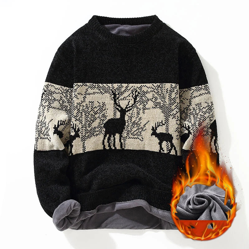 Men's Clothing Male Spring Pullovers Autumn Sweater For Men Men's Sweat-shirt Casual Streetwear Knit Fashion Hombre Warm Solid