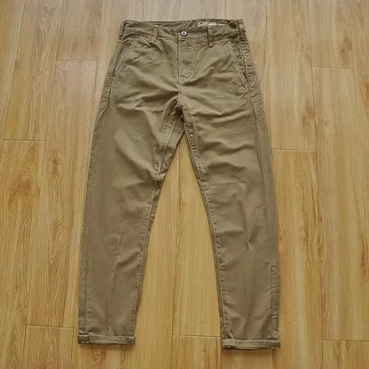 New Mens New Cargo Pants American Retro Heavy-duty Workwear Pants Man Wear-resistant Loose Straight Leg Pants Casual Trousers