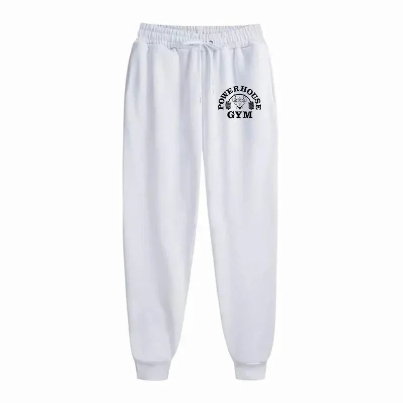 GYM Powerhouse Men's Printed Casual Sports Pants for Running, Exercise & Jogging