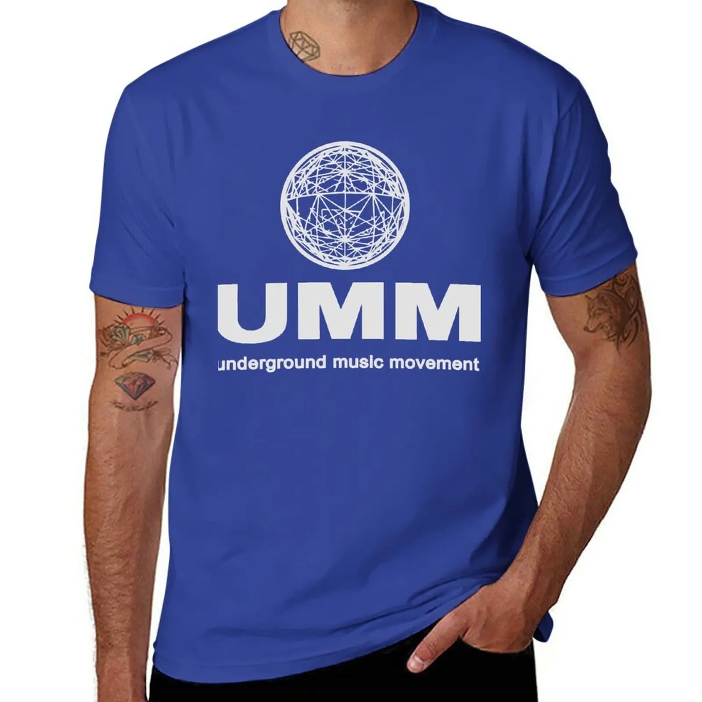 New UMM - Underground Music Movement T-Shirt sweat shirt black t shirt designer t shirt men