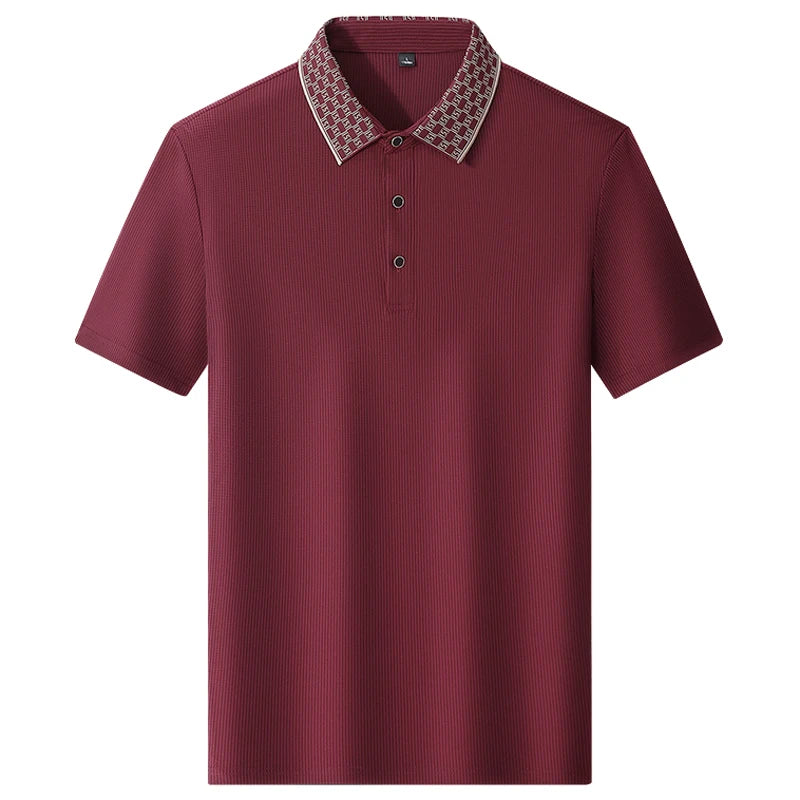 Plus Size 8XL 9XL Polo Shirt Men Summer New High Quality Short-sleeved Gof Polo Shirt Men's Business Casual Polo Shirt Clothing