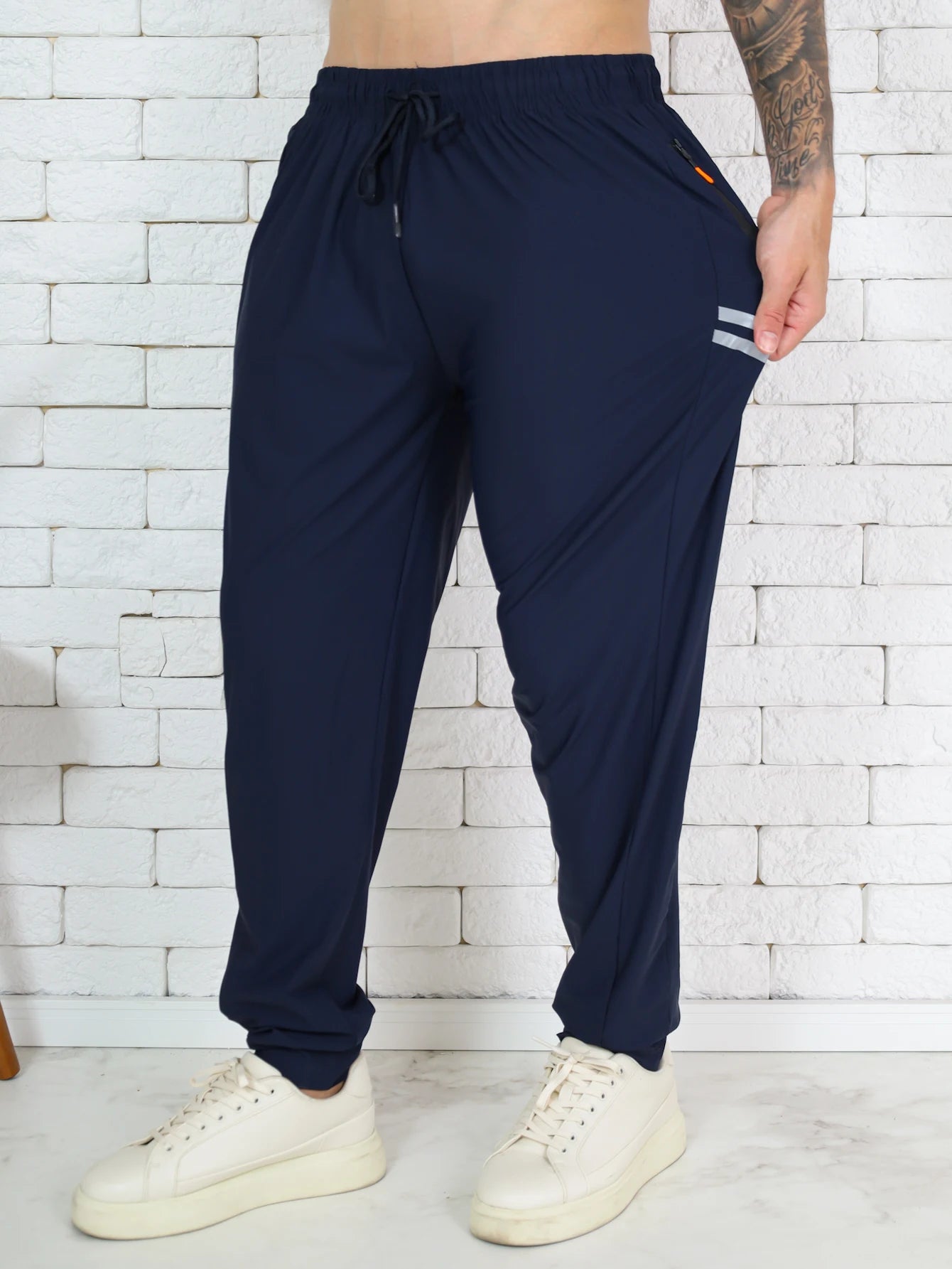 Men's Ice Pants Thin Sports Pants Breathable Pants