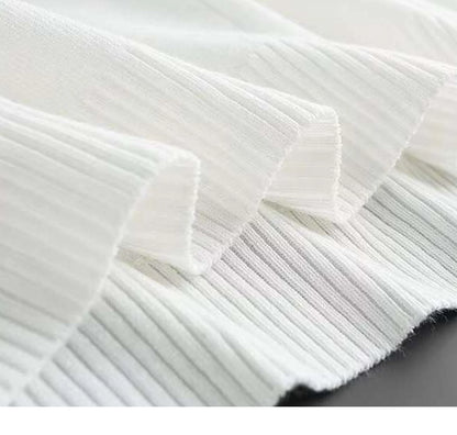 CHCH Men's Polo Shirt Summer Ribbed Knitted Breathable Cool Texture Polo Shirt
