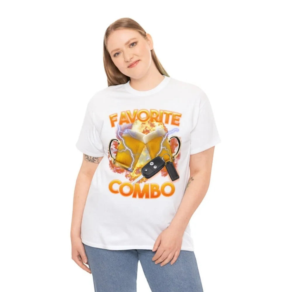 Favorite Combo - T-Shirt - Funny Shirt/ Humour Shirt/ Meme Shirt/ Gift Shirt/ Offensive Shirt
