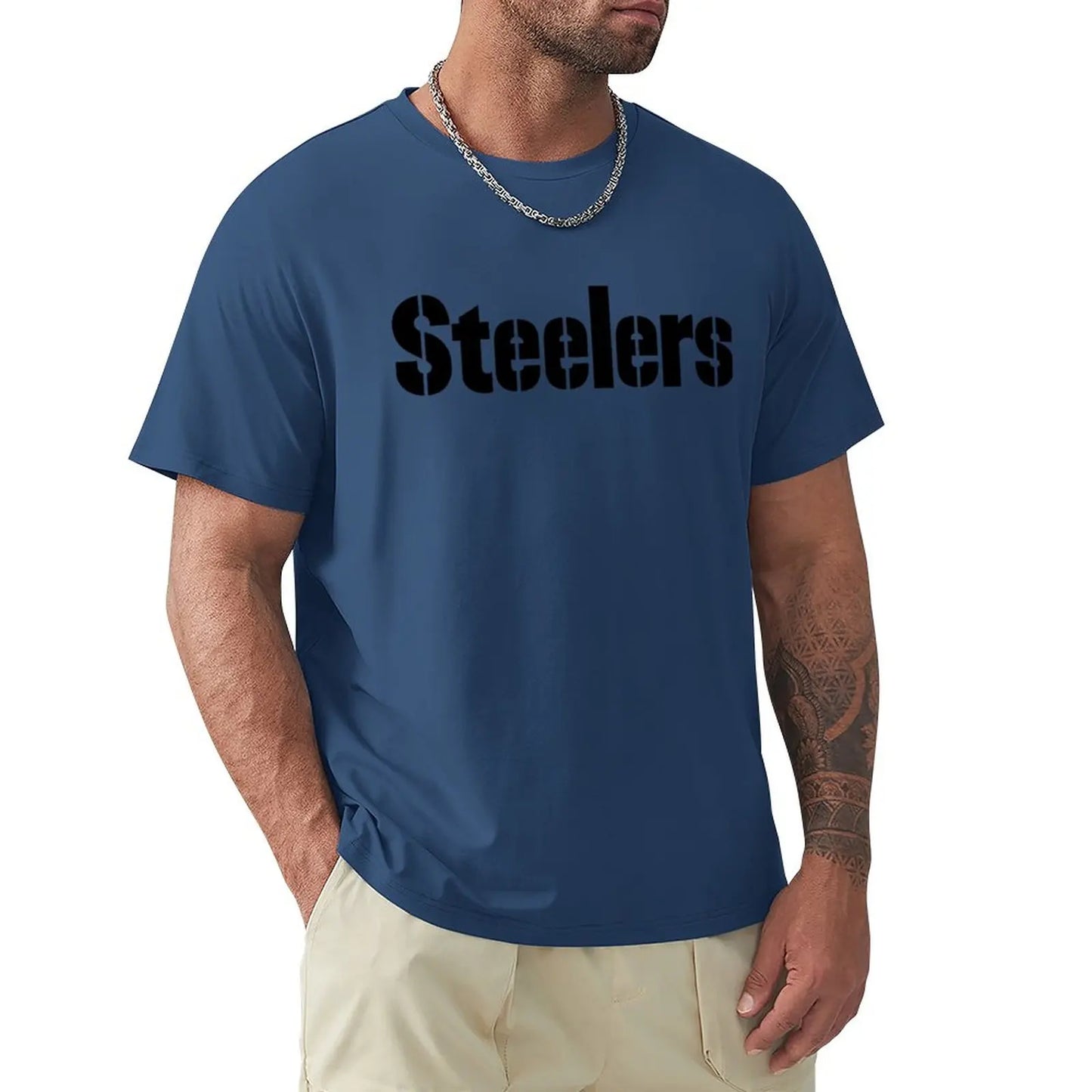 Steelers T-Shirt sweat shirt plus size tops t shirt for men