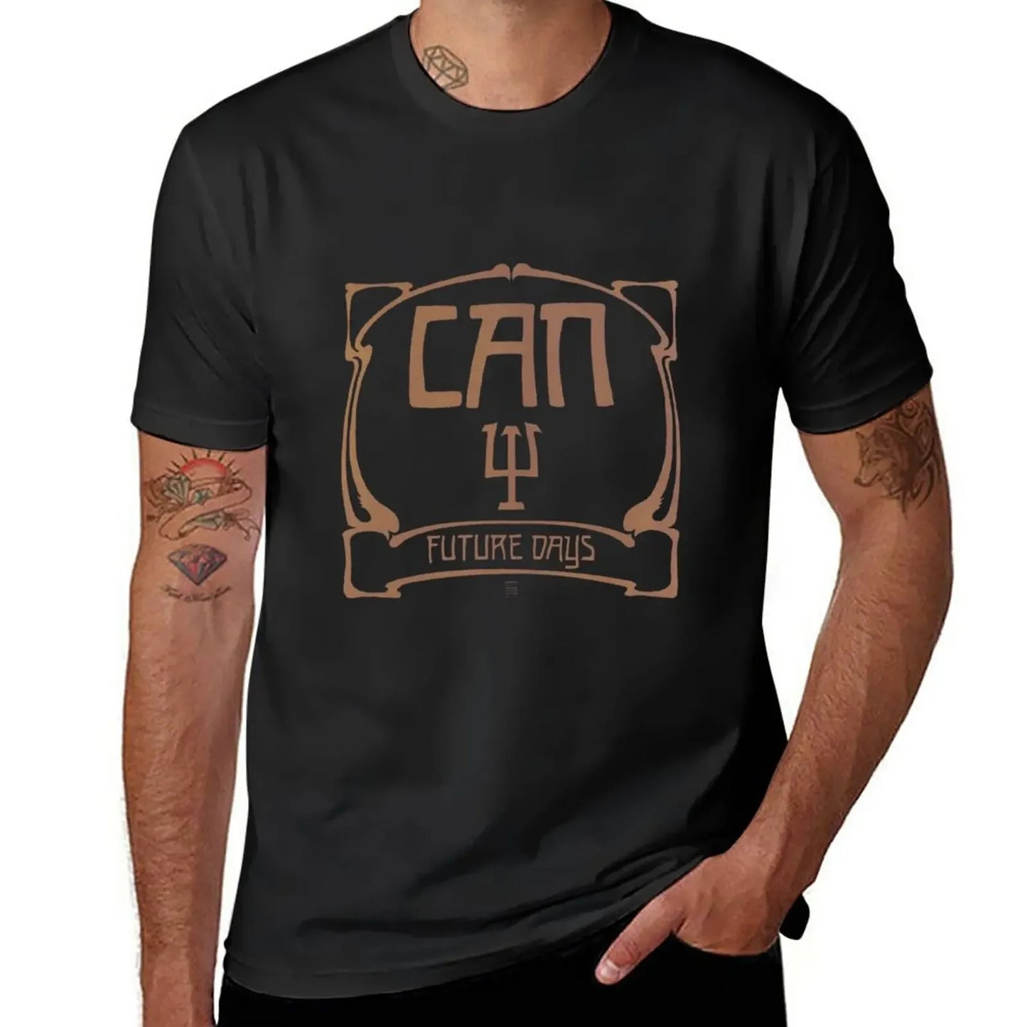 Can - Future Days T-shirt T-Shirt sweat customizeds mens t shirt
