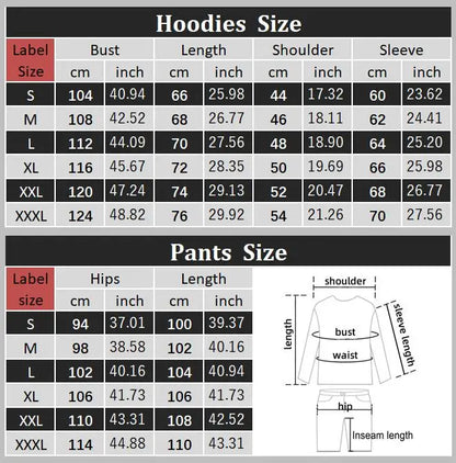Women's TrackSuit Aesthetic Designer Clothes High quality Hoodies Sweatshirts Sweatpants 2 Piece Suit Sportwear Woman Pants Sets