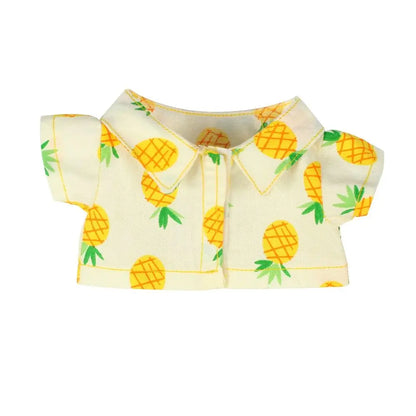 Mini Sleep Wear Doll Fruit Beach Pajamas Toy Accessories Multi Color 20cm Cotton Doll Clothes Overall Clothes Mini
