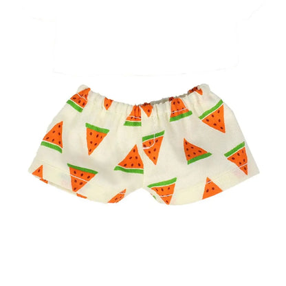 Mini Sleep Wear Doll Fruit Beach Pajamas Toy Accessories Multi Color 20cm Cotton Doll Clothes Overall Clothes Mini