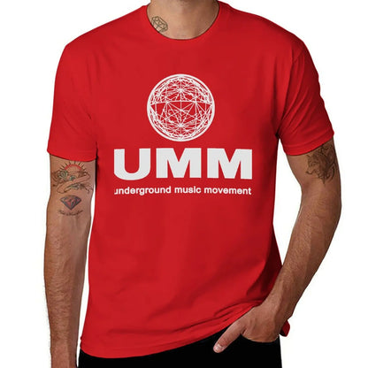 New UMM - Underground Music Movement T-Shirt sweat shirt black t shirt designer t shirt men