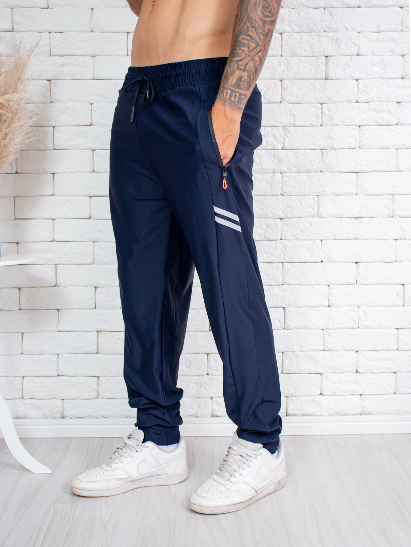 Men's Ice Pants Thin Sports Pants Breathable Pants