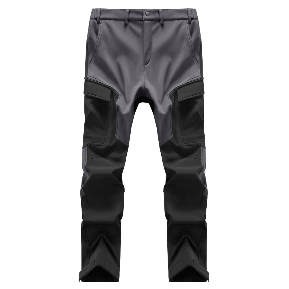 Plucked Work Pants, Waterproof and Wear-Resistant Hiking Camping Pants, Cycling Camping Pants, Long Pants, Multi Bag Pants