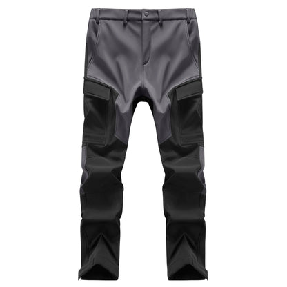 Plucked Work Pants, Waterproof and Wear-Resistant Hiking Camping Pants, Cycling Camping Pants, Long Pants, Multi Bag Pants