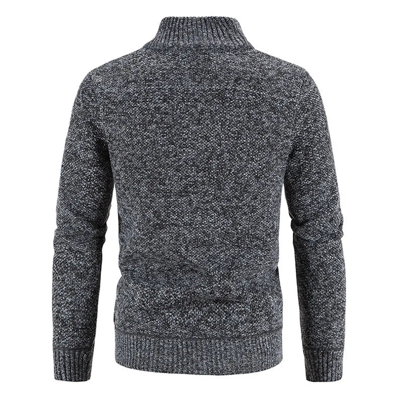 Men's Streetwear Casual Knit Men Clothing Sweater Warm Solid Color Spring Pullovers Autumn Fashion Hombre Male Sweat-shirt