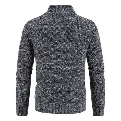 Men's Streetwear Casual Knit Men Clothing Sweater Warm Solid Color Spring Pullovers Autumn Fashion Hombre Male Sweat-shirt