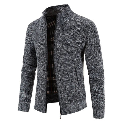 Men's Streetwear Casual Knit Men Clothing Sweater Warm Solid Color Spring Pullovers Autumn Fashion Hombre Male Sweat-shirt