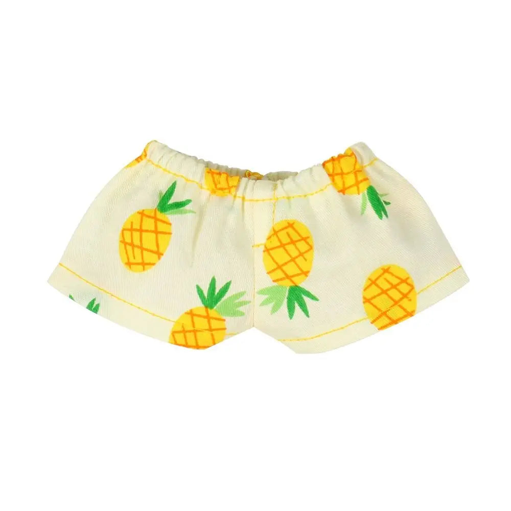 Mini Sleep Wear Doll Fruit Beach Pajamas Toy Accessories Multi Color 20cm Cotton Doll Clothes Overall Clothes Mini