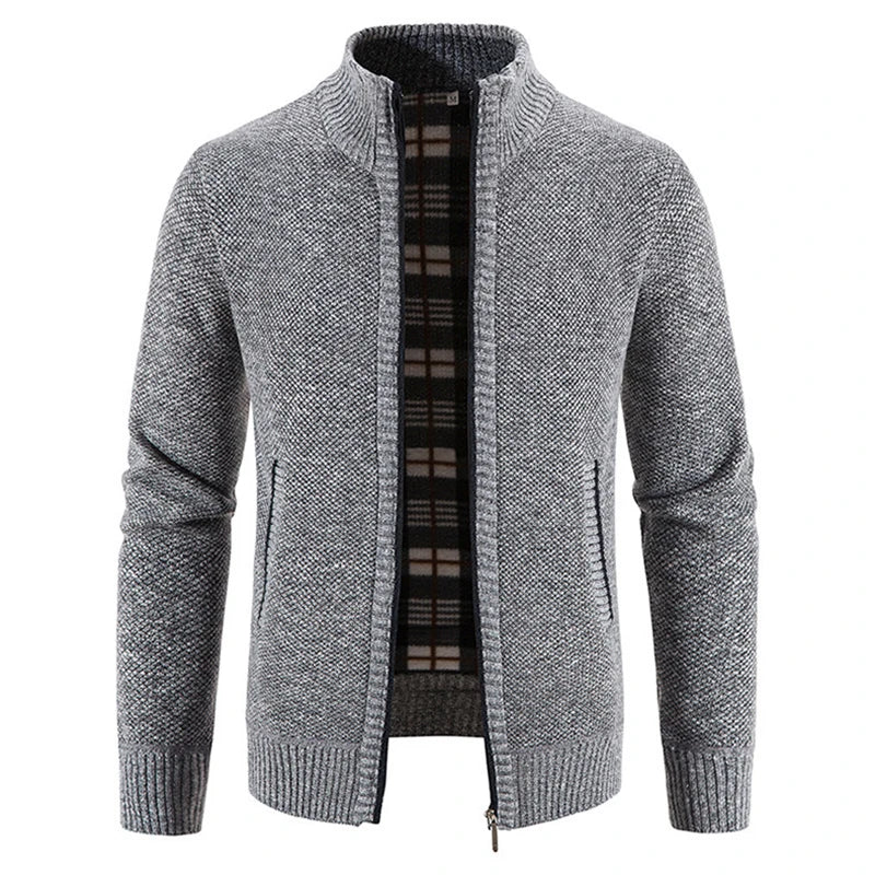Men's Streetwear Casual Knit Men Clothing Sweater Warm Solid Color Spring Pullovers Autumn Fashion Hombre Male Sweat-shirt