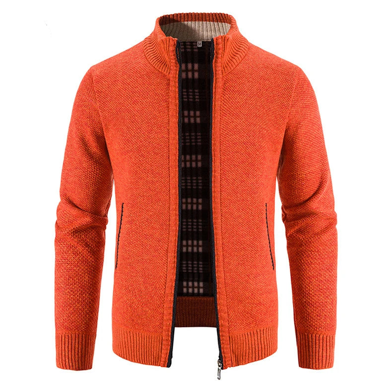 Men's Streetwear Casual Knit Men Clothing Sweater Warm Solid Color Spring Pullovers Autumn Fashion Hombre Male Sweat-shirt