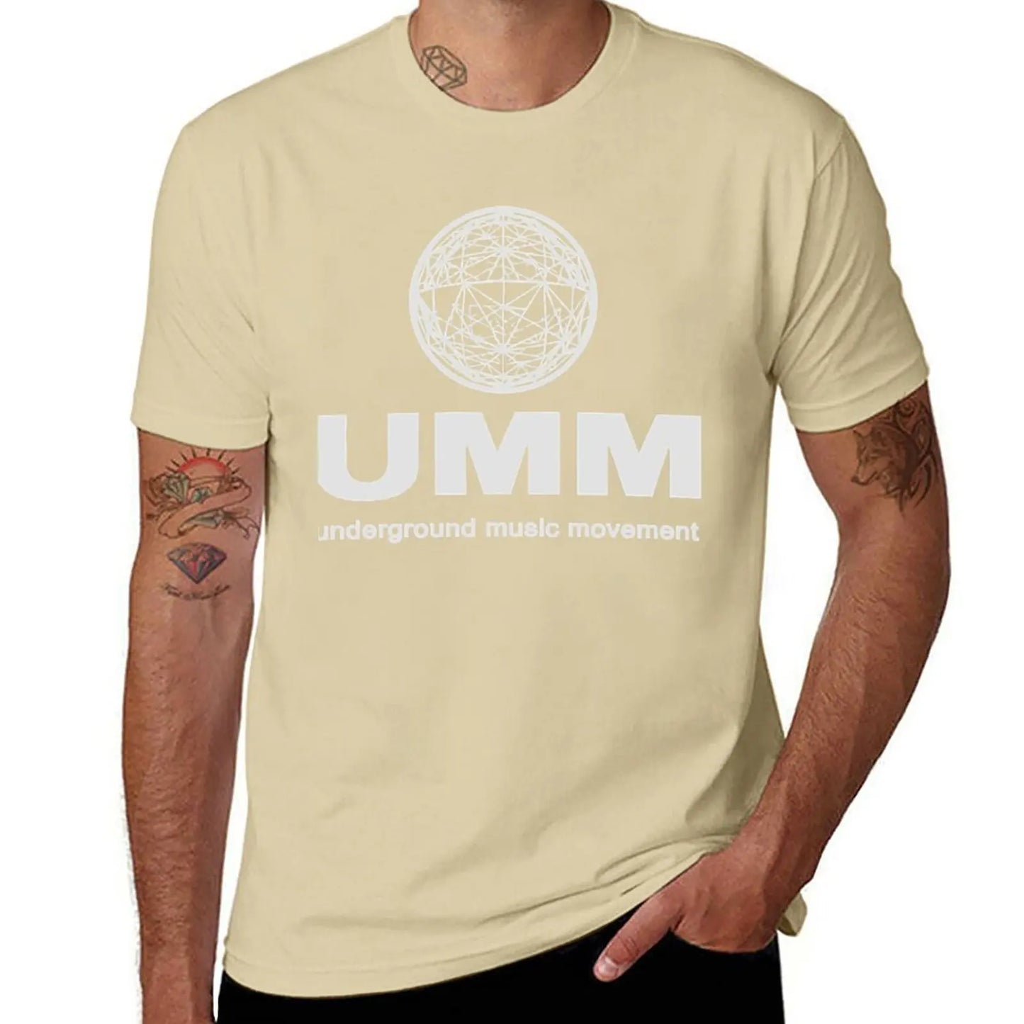 New UMM - Underground Music Movement T-Shirt sweat shirt black t shirt designer t shirt men