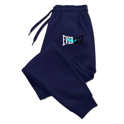 Men's printed sports pants, unisex running pants, fitness pants, casual pants