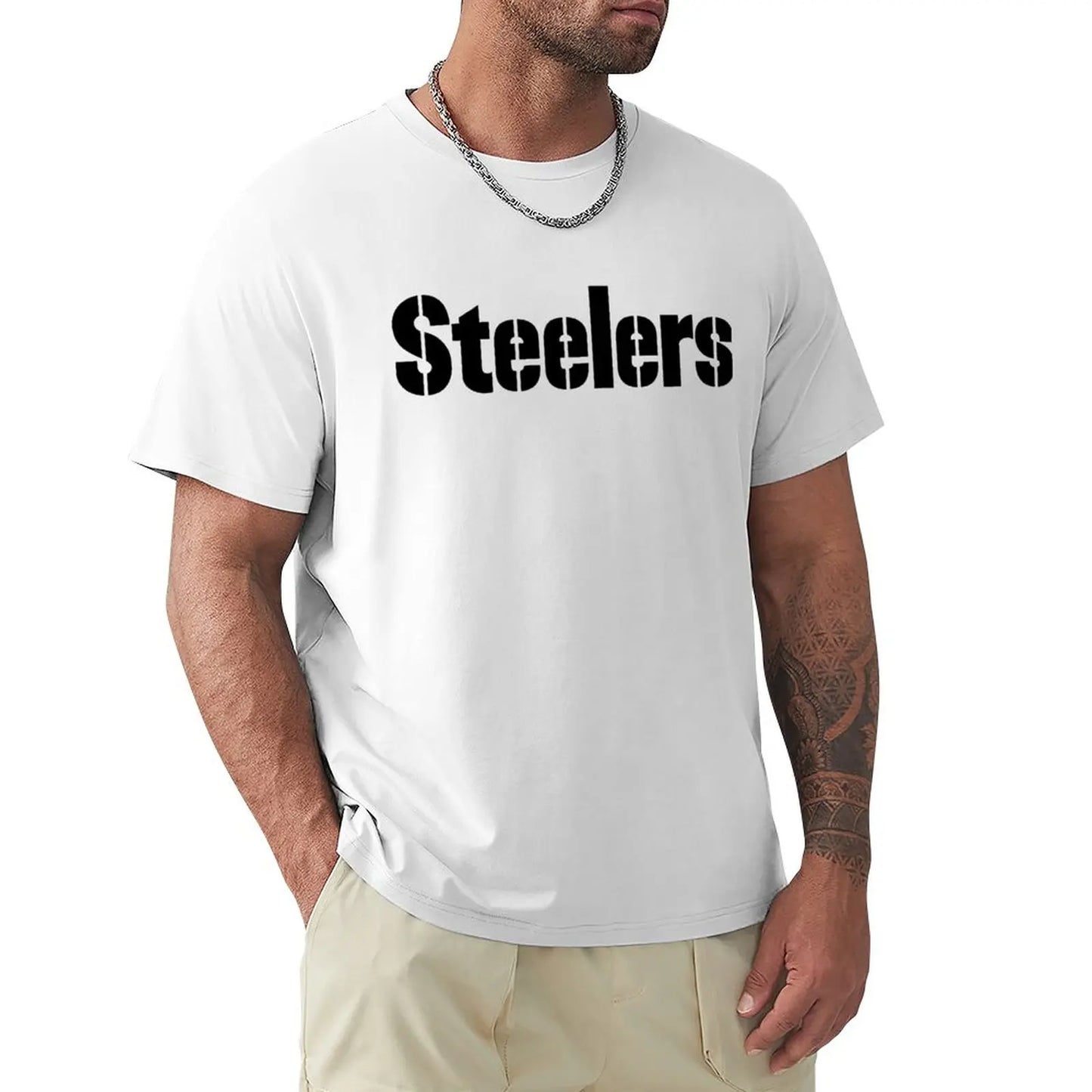 Steelers T-Shirt sweat shirt plus size tops t shirt for men