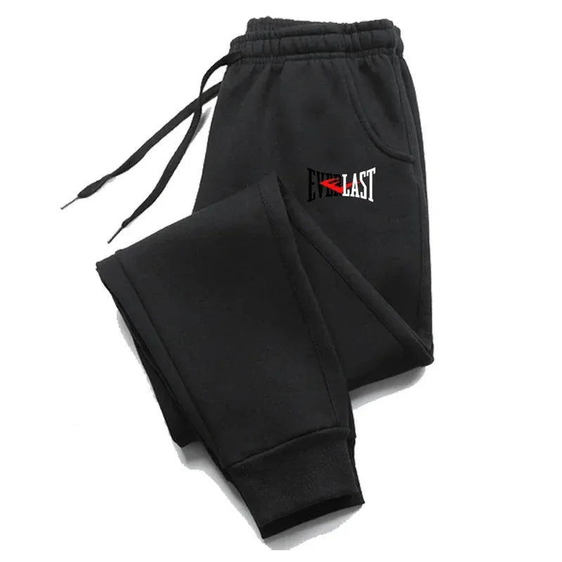 Men's printed sports pants, unisex running pants, fitness pants, casual pants