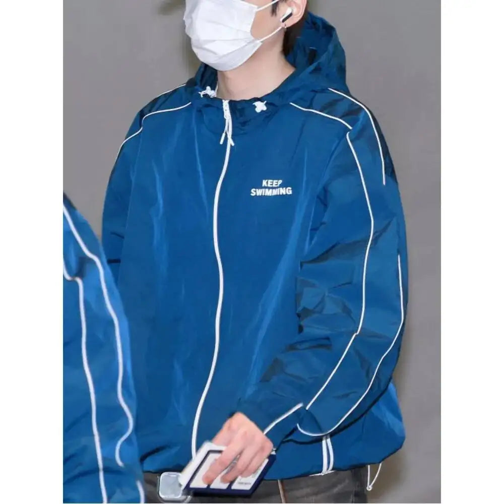 Keep Swimming Jacket Keep Swimming Hoodie Keep Swimming Sweatshirt Sweater Sweat Shirt