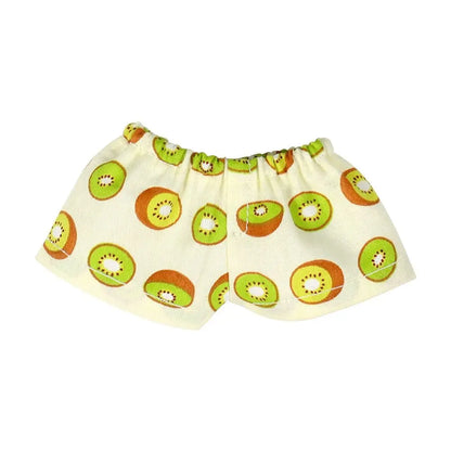 Mini Sleep Wear Doll Fruit Beach Pajamas Toy Accessories Multi Color 20cm Cotton Doll Clothes Overall Clothes Mini