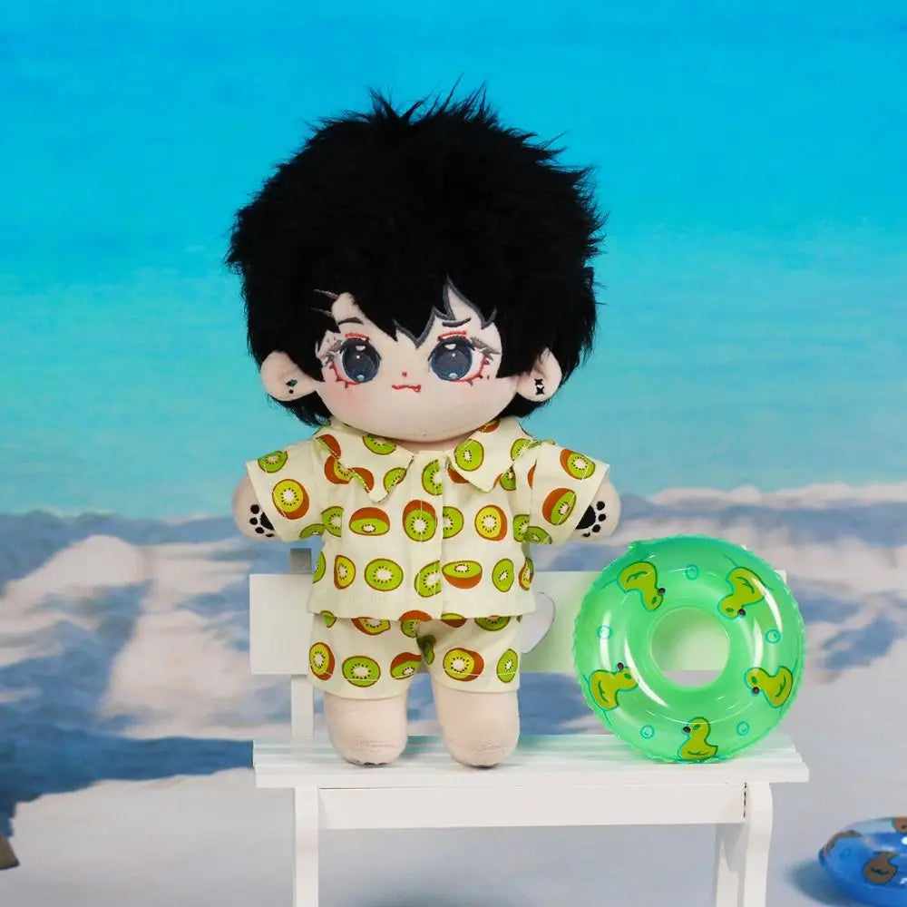 Mini Sleep Wear Doll Fruit Beach Pajamas Toy Accessories Multi Color 20cm Cotton Doll Clothes Overall Clothes Mini