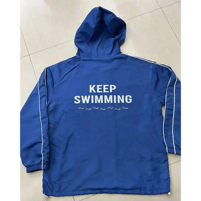 2026 Unisex Keep Swimming Jacket Keep Swimming Hoodie Sweatshirt Sweater Sweat Shirt