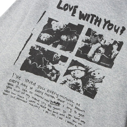 Hip Hop Hoodie Streetwear Sweatshirt 2025 Men Bear Letter Print Harajuku Hoodie Autumn Cotton Fleece Hooded Pullover Sweat Shirt