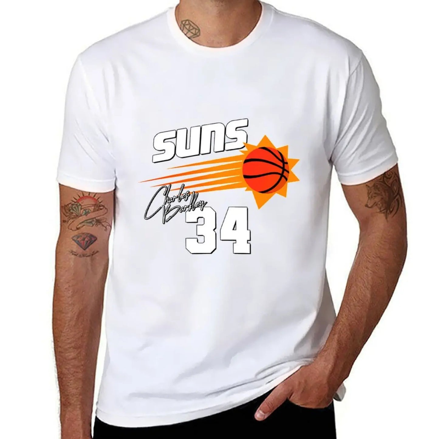 Charles Barkley T-Shirt t shirt man luxury t shirt man casual T-Shirt